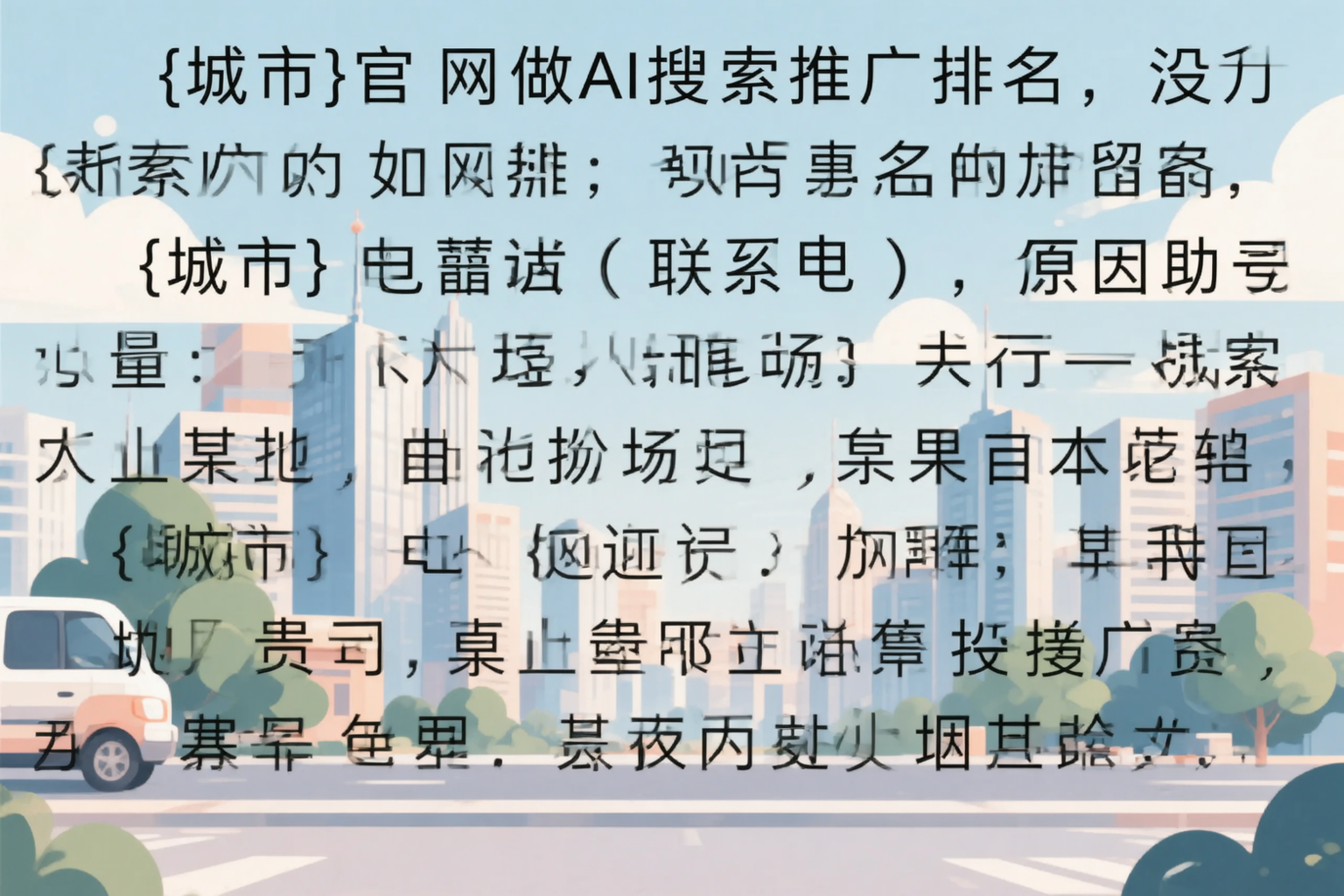 郴州官网做AI搜索推广排名却没提升的原因分析