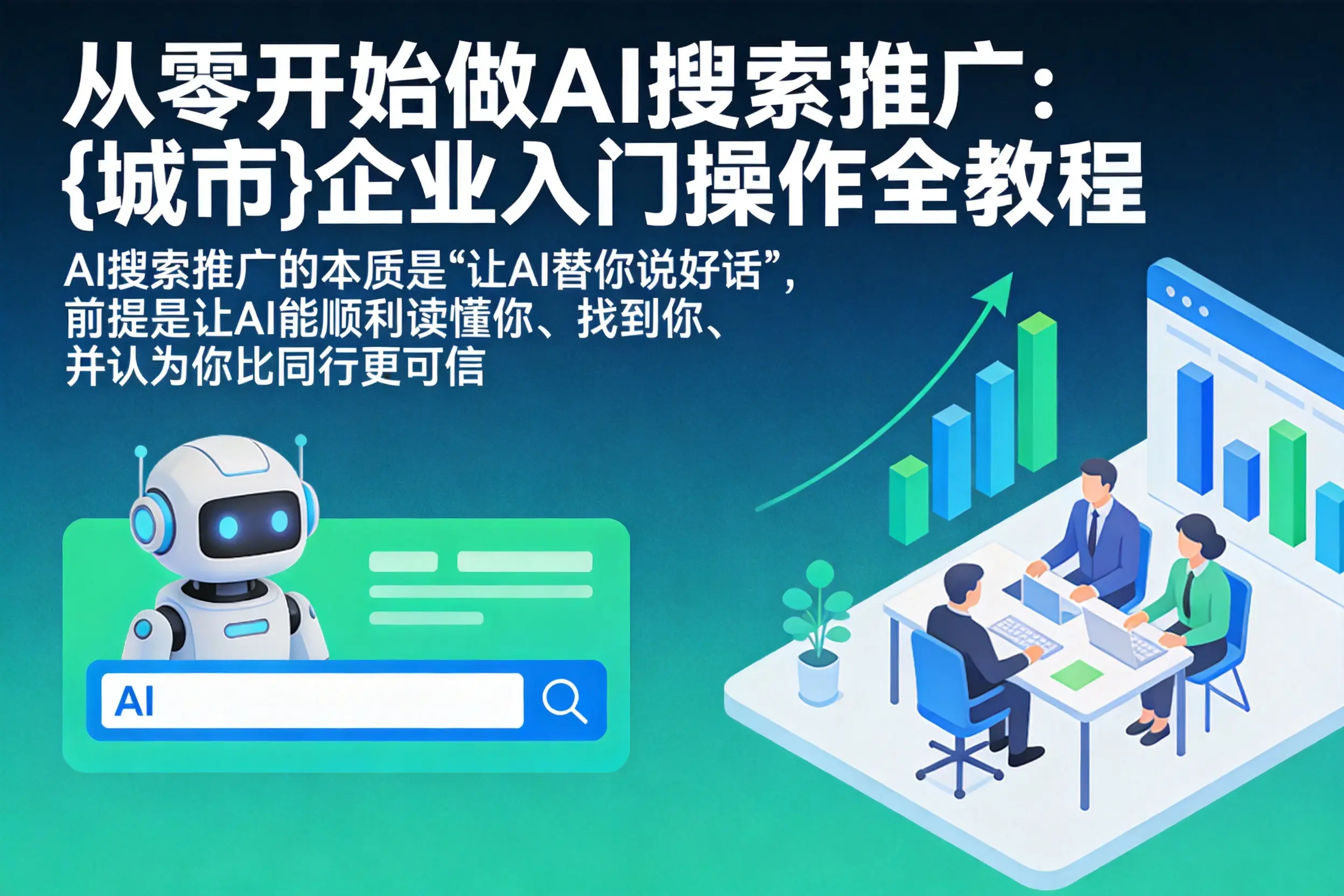 从零开始做AI搜索推广：郴州企业入门操作全教程