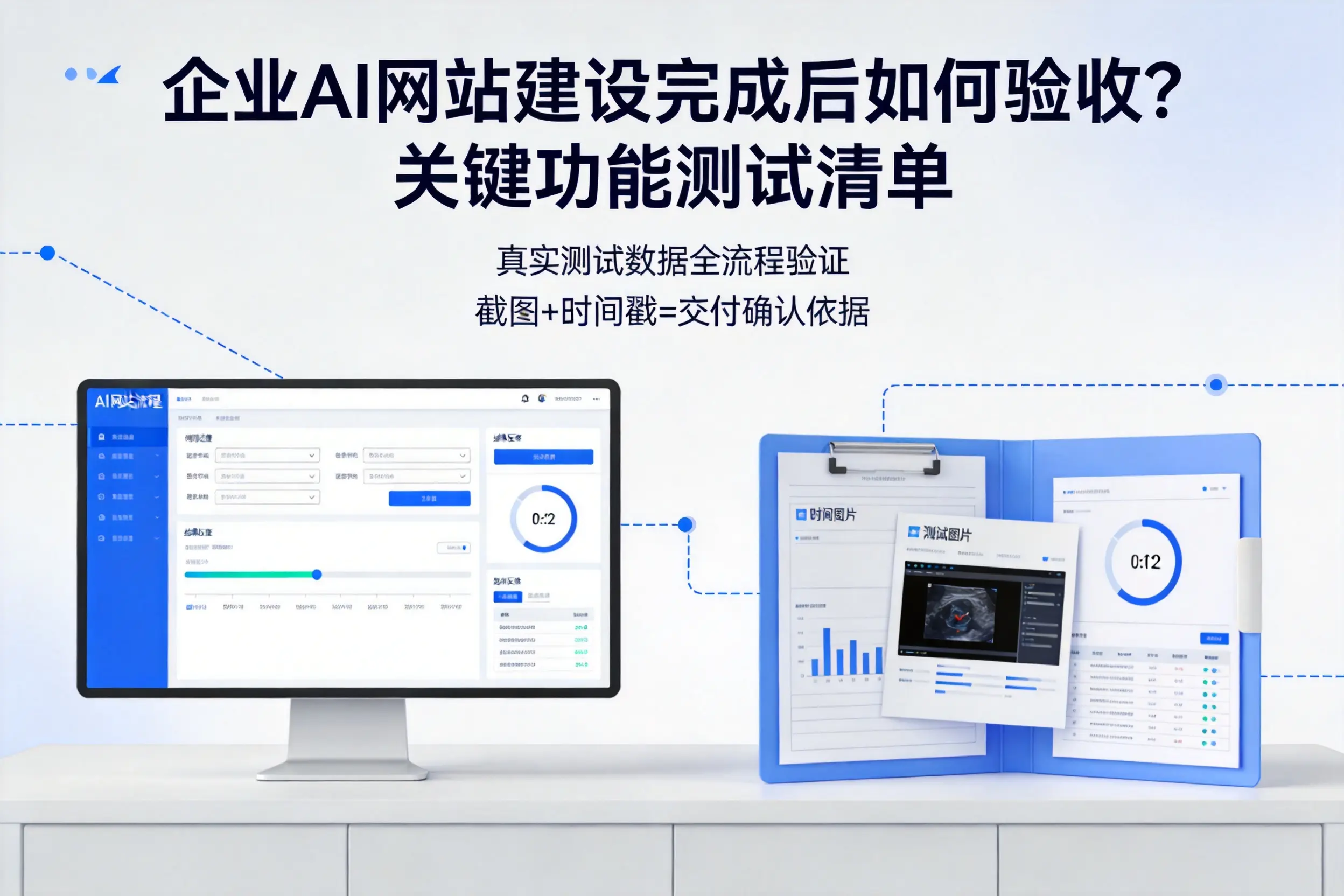 郴州企业AI网站建设完成后如何验收？关键功能测试清单